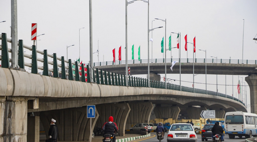 کاهش بار ترافیکی بلوار خلیج‌فارس با بهره‌برداری از تقاطع غیرهمسطح ولی‌عصر(عج)