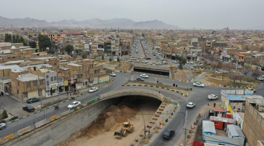 پیشرفت بیش از ۹۰ درصدی پروژه تونل جمهوری اسلامی قم/آمادگی پروژه برای افتتاح تا یک ماه آینده
