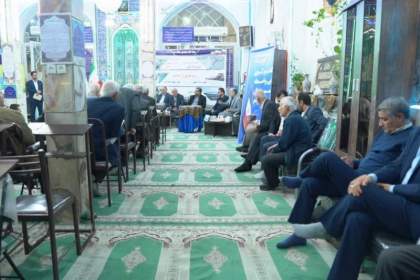 دیدار مردمی اعضای شورای اسلامی شهر و مدیران شهری در مسجد قبا بلوار شهید بهشتی منطقه 3  