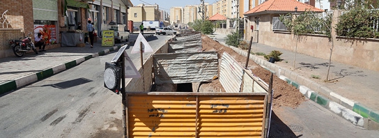 اجرای 12 کیلومتر شبکه فاضلاب در پردیسان