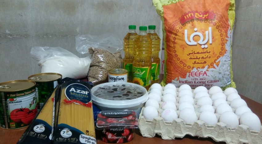 توزیع 200 سبد کالا میان زندانیان آزاد شده