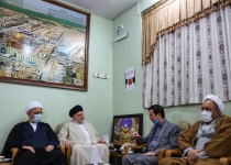 شهردار قم با نماینده آیت‌الله سیستانی در ایران دیدار کرد