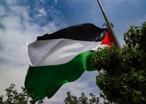 پرچم فلسطین در آستانه روز قدس در قم به اهتزاز درآمد