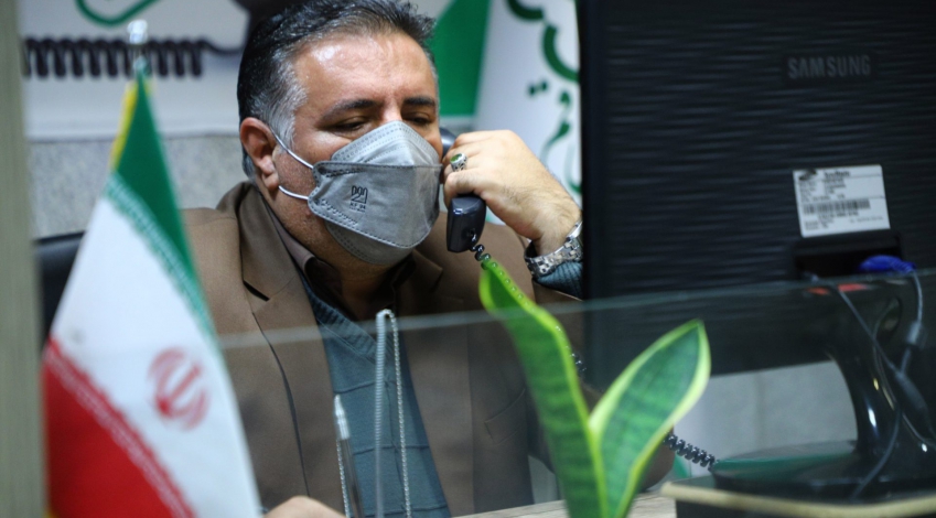 حضور و پاسخگویی سرپرست منطقه ۵ شهرداری قم به شهروندان در سامانه ۱۳۷