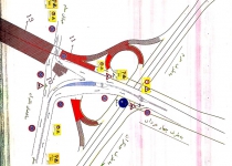 اجرای انحراف مسیر ترافیکی برای پروژه شهید اوسطی
