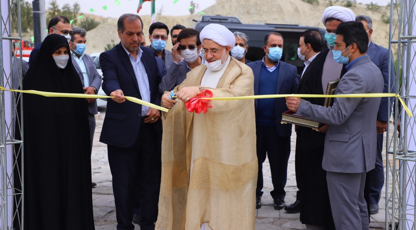 فاز نخست بوستان ۲۰۰ هزار مترمربعی زائر قم به بهره‌برداری رسید