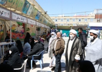 بازدید بیش از ۵۰ هزار نفر از خیمه معرفت مزار مقدس شیخان