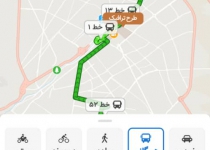 قابلیت مسیریابی خطوط اتوبوسرانی قم از طریق نرم‌افزار مسیریاب “نشان”