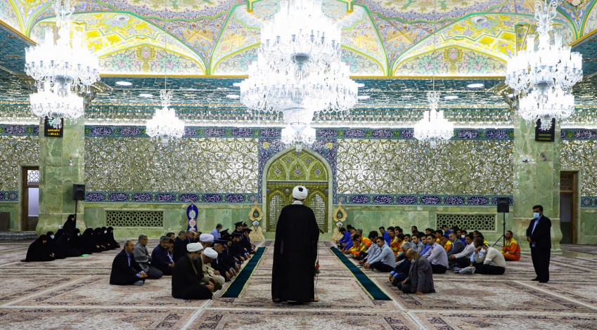 آیین خطبه‌خوانی خادمان شهر کریمه و مدیران شهرداری شیراز برگزار شد