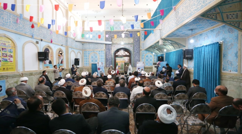 یادواره شهدای ۷ تیر مزار شیخان در قم برگزار شد