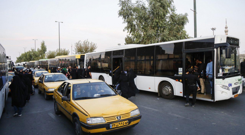 ساماندهی خطوط تاکسیرانی و اتوبوس‌رانی مسیر مسجد مقدس جمکران