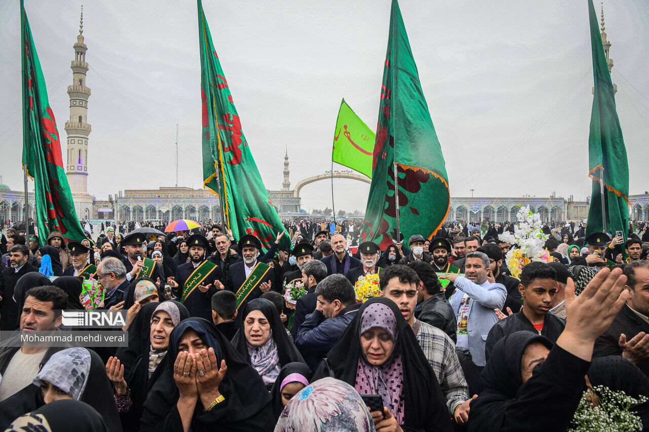 حضور سه میلیون زائر در مسجد مقدس جمکران تا ظهر نیمه شعبان