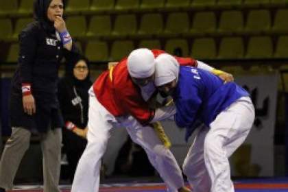 حضور دو بانوی آلیش کار قمی در رقابت‌های آسیایی ازبکستان