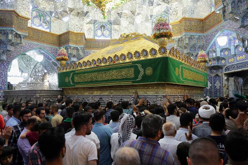 برگزاری جشن میلاد امام موسی کاظم (ع) در قم