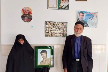 پدر شهید خان سعادتی: ملت مقاوم ایران همیشه در برابر دشمنان اسلام پیروز است