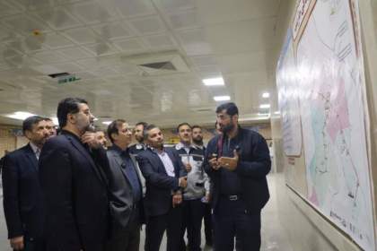استاندار قم از ایستگاه مطهری و پست برق متروی قم بازدید کرد  <img src="/images/picture_icon.png" width="16" height="16" border="0" align="top">