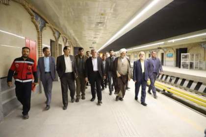 بازدید اعضای کمیسیون امور داخلی و شوراهای مجلس از متروی قم  <img src="/images/picture_icon.png" width="16" height="16" border="0" align="top">