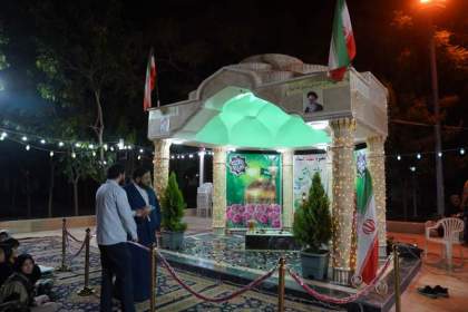 یادمان شهید گمنام بوستان شهید دل‌آذر به بهره‌برداری رسید/آغاز عملیات اجرایی مجموعه فرهنگی مشق عشق  <img src="/images/picture_icon.png" width="16" height="16" border="0" align="top">