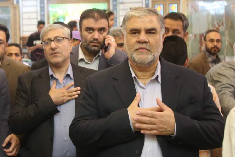 اذن خدمت شهردار جدید قم از کریمه اهل بیت