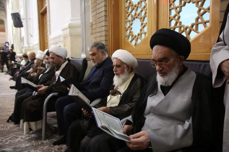 آیین گرامیداشت سی‌وششمین سالگرد ارتحال امام خمینی(ره) در آستان مقدس حضرت معصومه(س)