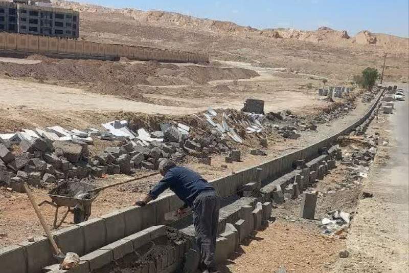 احداث بوستان شهید قدوسی در قم