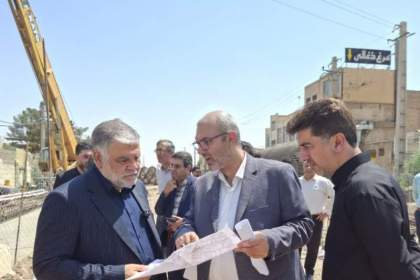 بازدید شهردار قم از پروژه‌های عمرانی با رویکرد «اول مردم»