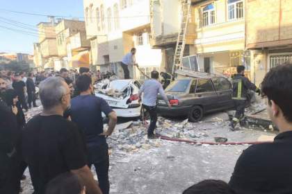 ۵ مصدوم در حادثه انفجار منزل مسکونی در قم/ علت در دست بررسی است