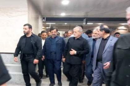 بازدید رئیس‌ جمهور از پروژه متروی قم