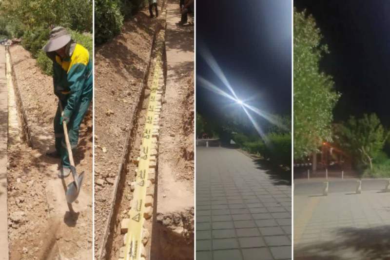 آغاز عملیات اجرایی احداث ۶ برج نوری در بوستان دانشجو با اعتبار ۲۰ میلیارد ریال