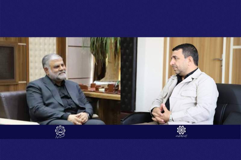 دیدار دبیرکل مجمع شهرداران کلانشهرهای ایران با شهردار قم