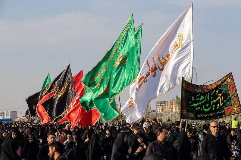 جاماندگان اربعین در قم تجدید عهد کردند