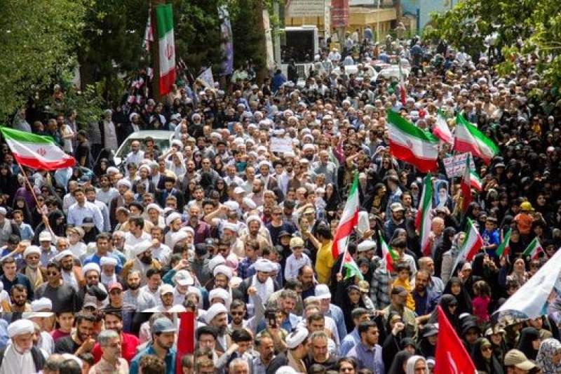 برگزاری راهپیمایی «جمعه‌های خشم و نصر» در محکومیت جنایات رژیم صهیونیستی در قم