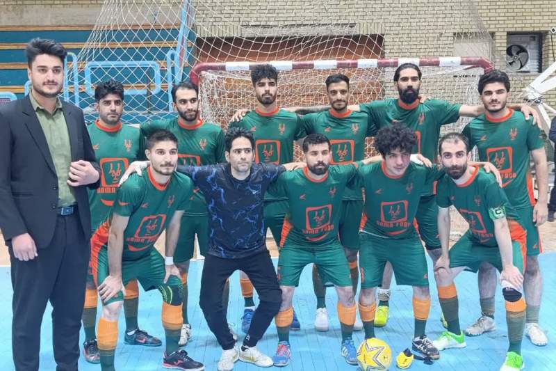مسابقات فوتسال جام شهدای مقاومت در ایستگاه سوم