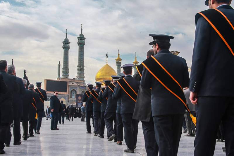 آماده سازی شهر قم همزمان با فرارسیدن ایام سوگواری شهادت بانوی کرامت