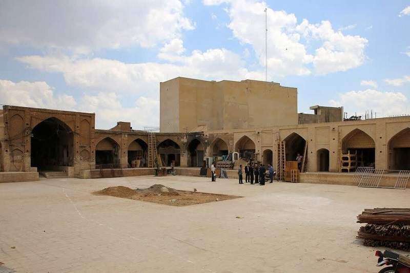 میدان کهنه قم جان می‌گیرد/‏پیگیری طرح ساماندهی سرای ملاحسین