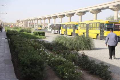 روز پرکار ناوگان اتوبوسرانی شهرداری قم در یوم‌الله ۱۳ آبان