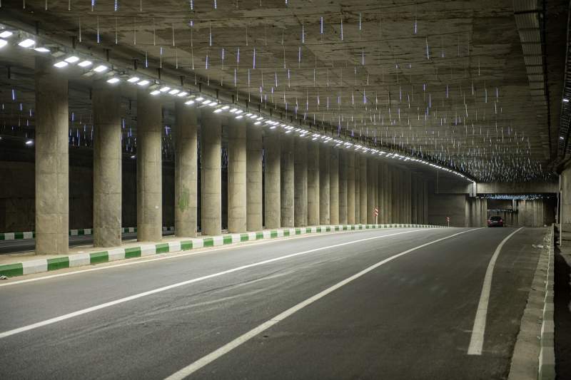 پروژه زیرگذر تونل غدیر با پیشرفت فیزیکی 97 درصدی در مراحل پایانی است