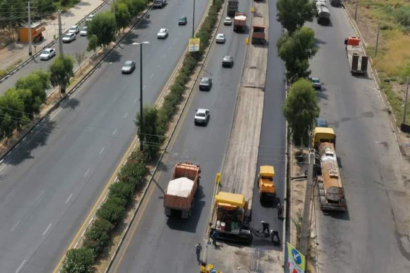 اجرای سامانه مدیریت روسازی (PMS) و توزیع آسفالت در قم وارد فاز عملیاتی شد