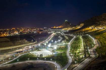 آخرین گام‌های تکمیل بوستان خضر نبی(ع) قم؛چشم‌اندازی بی‌نظیر به شهر با امکانات ویژه